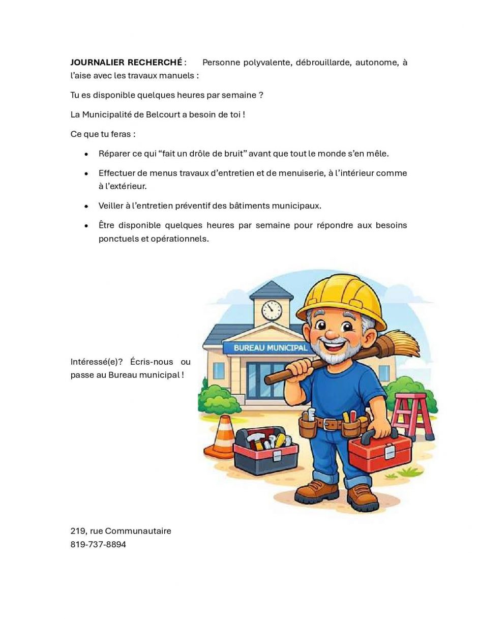 Journalier Recherch